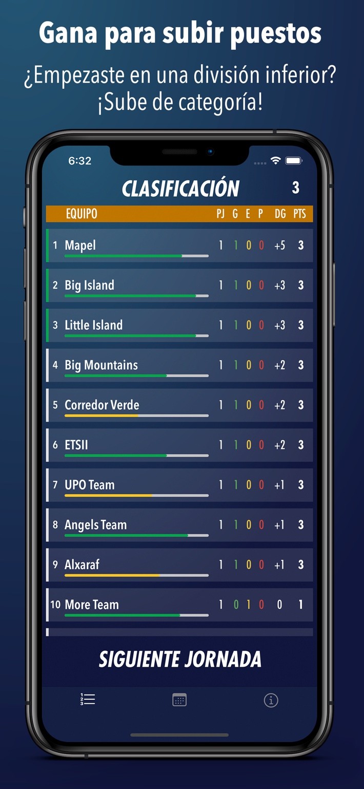 Tap Tap Goal — Editor de nombres